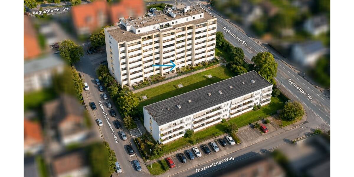 Etagenwohnung Paderborn Kernstadt - 3 Zimmer, 74 m&sup2;, 119.000&euro; | Angebot:26345969