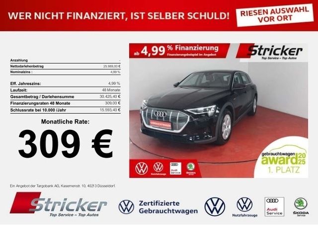 Audi e-tron 30.848 km 25.849 € Detmold 32760