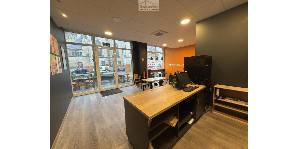 Gewerbefläche Ladenlokal Gastro in Top-Lage Detmold – ca. 156 m² - Gewerbeobjekt Detmold NRW | Angebot:24794839