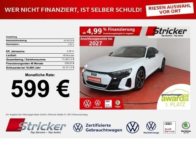 Audi RS e-tron GT 44.340 km 57.949 &euro; Detmold 32760