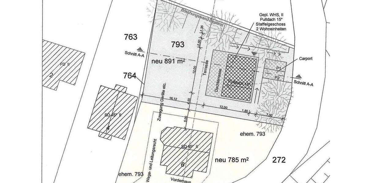 Baureifes Grundstück in Villenkolonie Friedrichshöhe in Detmold zimmer
