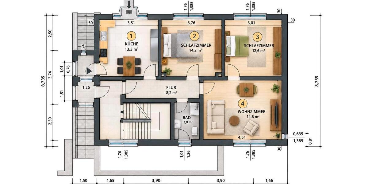 Mehrfamilienhaus, Wohnhaus Altenbeken - 9 Zimmer, 195 m&sup2;, 359.000&euro; | Angebot:27535021