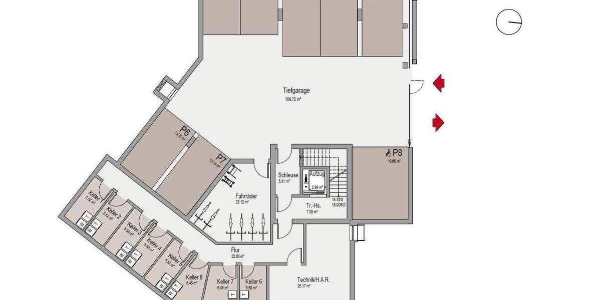 Etagenwohnung Paderborn Elsen - 3 Zimmer, 92 m&sup2;, 435.900&euro; | Angebot:25338501