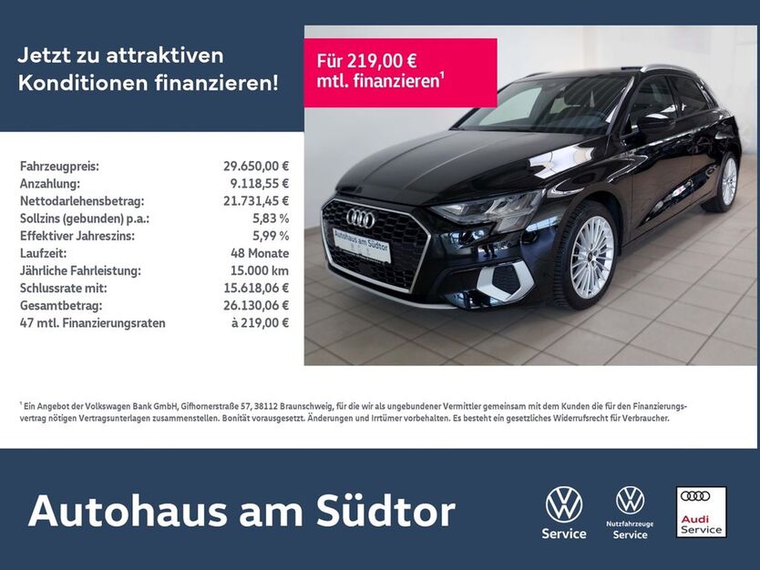 Audi A3 22.000 km 28.980 € Rietberg 33397