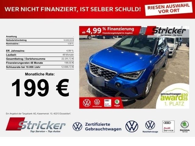 Seat Arona 14.424 km 18.933 &euro; Detmold 32760