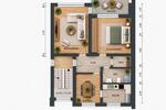 Dachgeschoßwohnung Paderborn Neuenbeken - 2 Zimmer, 74 m&sup2;, 869&euro; | Angebot:27598030