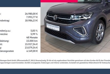 VW T-Cross 6.500 km 26.980 € Rietberg 33397