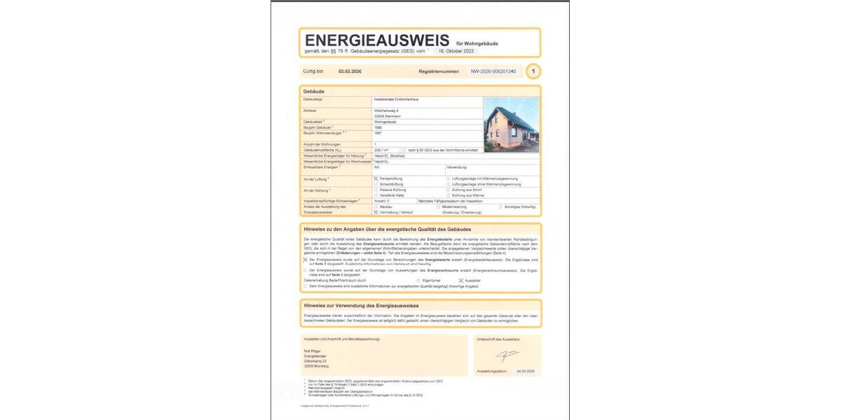 Einfamilienhaus Steinheim - 5 Zimmer, 139 m&sup2;, 280.000&euro; | Angebot:27617977