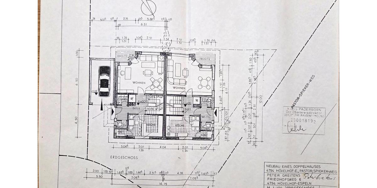 Doppelhaushälfte Hövelhof - 6 Zimmer, 131 m&sup2;, 399.000&euro; | Angebot:25813937