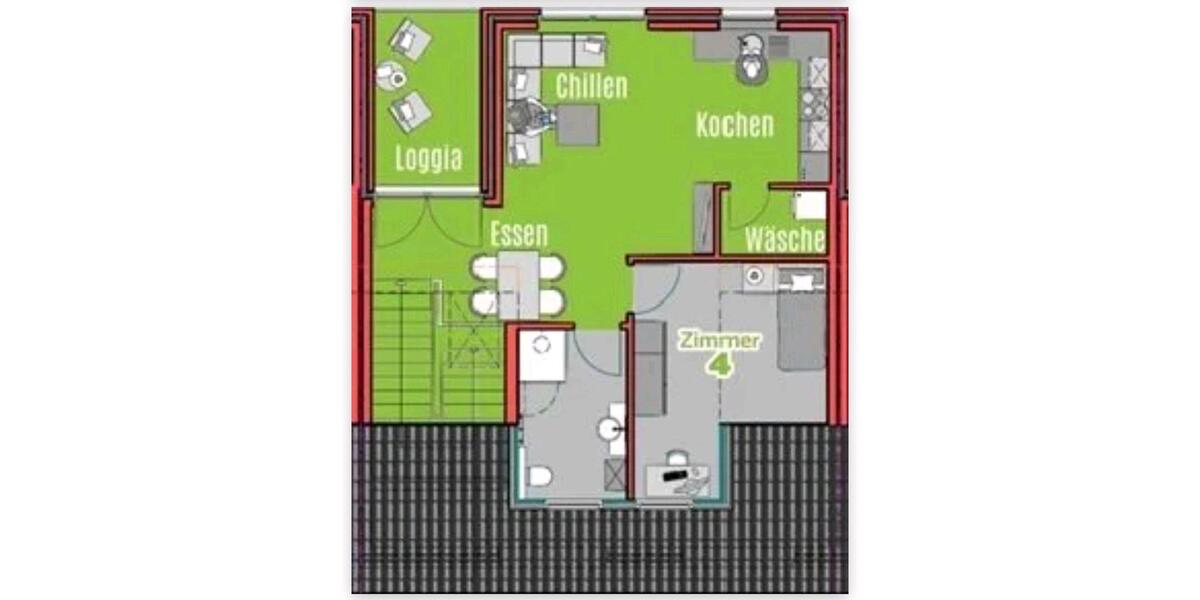 Etagenwohnung Horn-Bad Meinberg Bad Meinberg - 1 Zimmer, 11 m&sup2;, 489&euro; | Angebot:25047267