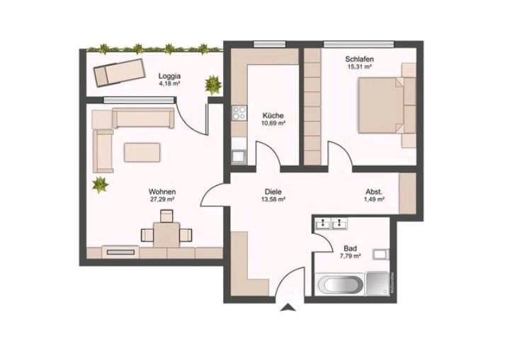 Eigentumswohnung zu verkaufen zimmer
