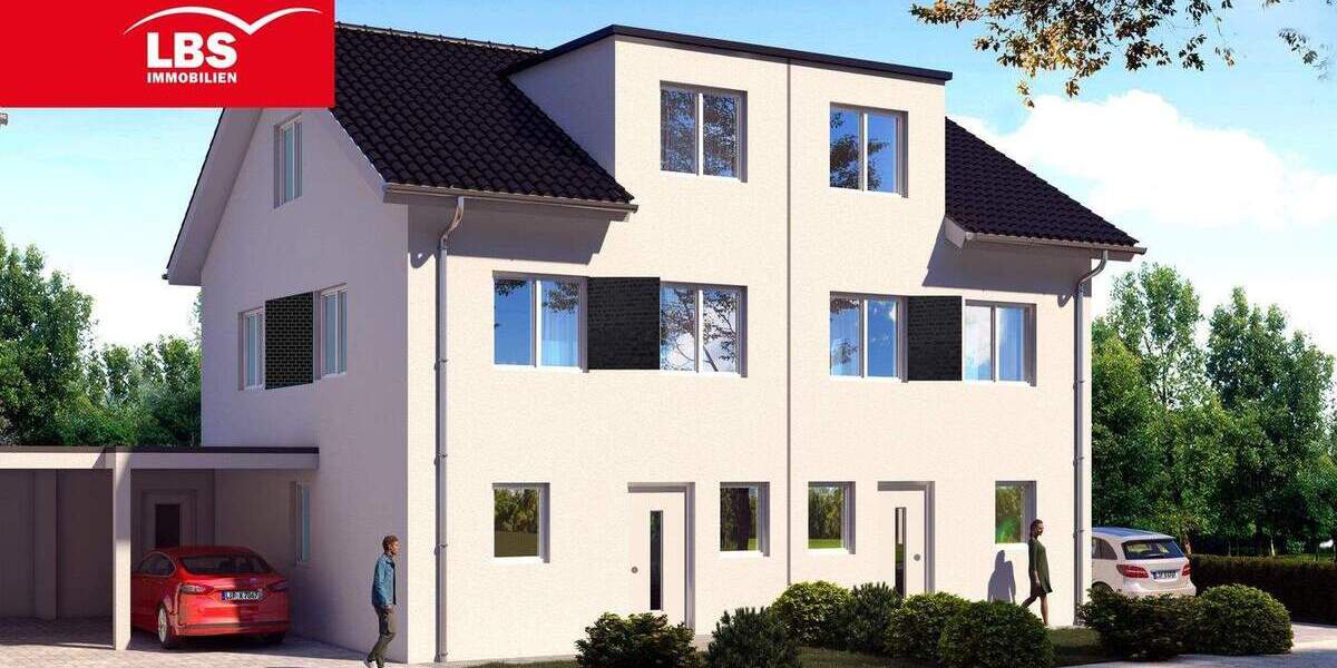 Moderne Doppelhaushälfte in Massivbauweise 5 zimmer