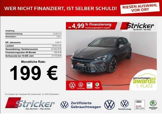 Cupra Leon 19.161 km 25.899 &euro; Detmold 32760