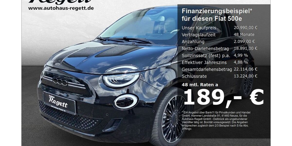 Fiat 500e 18.797 km 20.990 &euro; Delbrück-Westenholz 33129