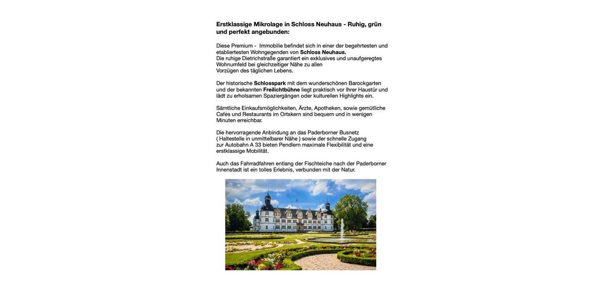 Maisonettenwohnung Paderborn - 3 Zimmer, 120 m&sup2;, 439.000&euro; | Angebot:27189119