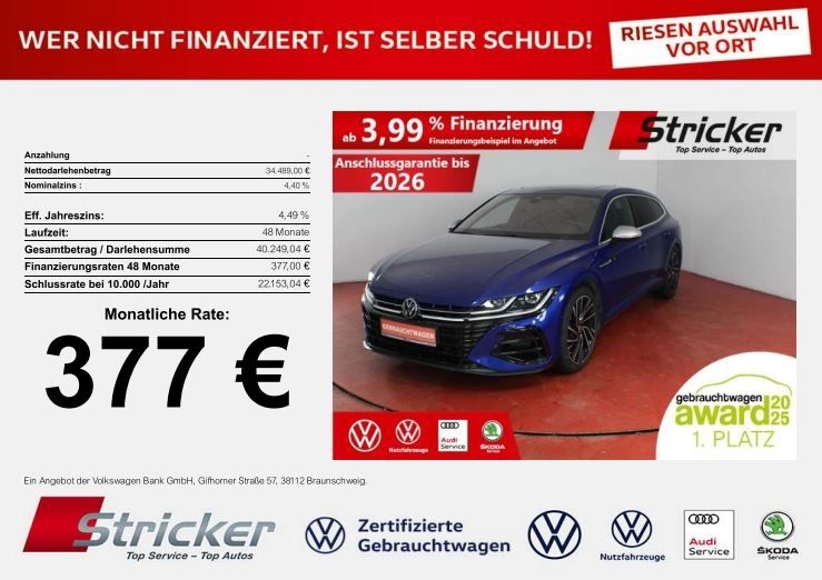 VW Arteon 27.626 km 33.949 &euro; Detmold 32760