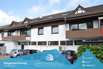 Wohnung Oerlinghausen - 2 Zimmer, 49 m&sup2;, 89.000&euro; | Angebot:21853424
