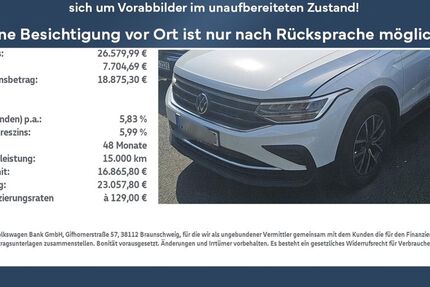 VW Tiguan 59.315 km 26.580 &euro; Rietberg 33397