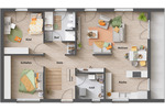 Bungalow Augustdorf - 3 Zimmer, 102 m&sup2;, 424.350&euro; | Angebot:25707048
