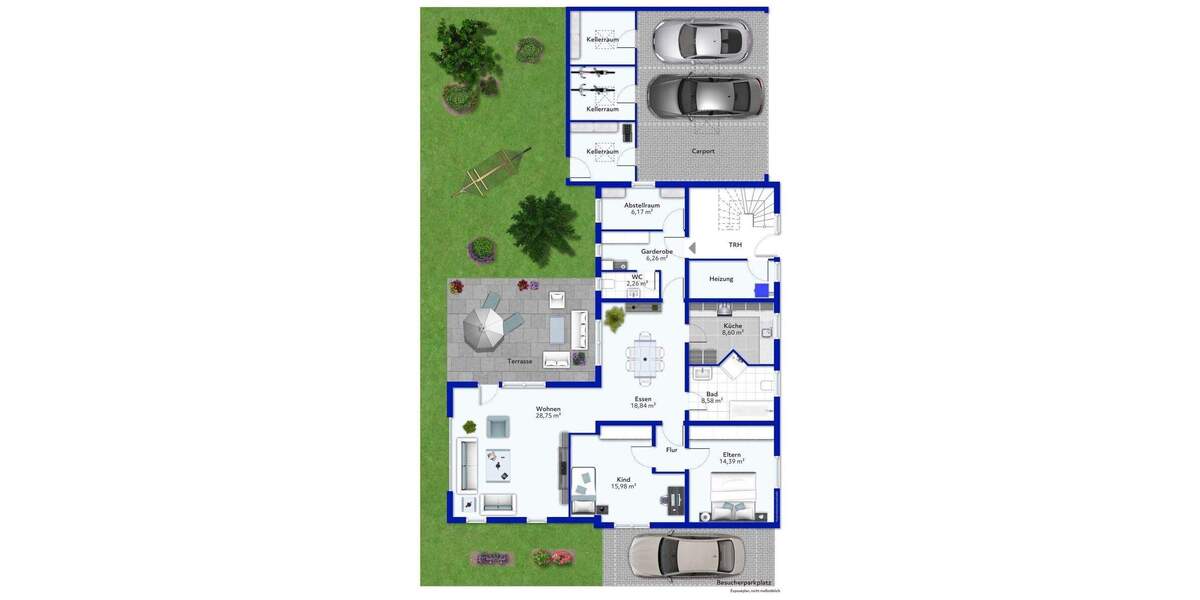 Etagenwohnung Oerlinghausen Lipperreihe - 3 Zimmer, 122 m&sup2;, 299.000&euro; | Angebot:25743886