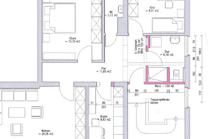 Wohnung Delbrück - 3 Zimmer, 85 m&sup2;, 594&euro; | Angebot:25418905