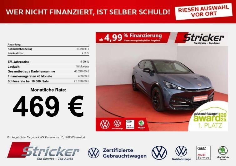 Cupra Tavascan 19.971 km 39.498 &euro; Detmold 32760