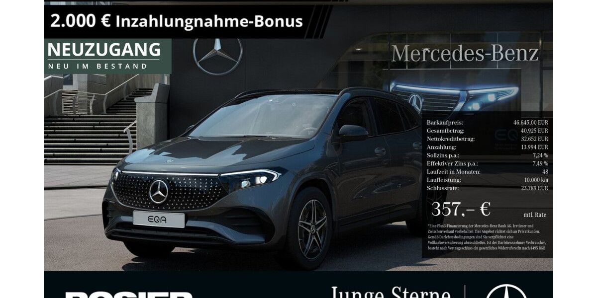 Mercedes-Benz EQA 5.105 km 45.352 &euro; Paderborn 33100