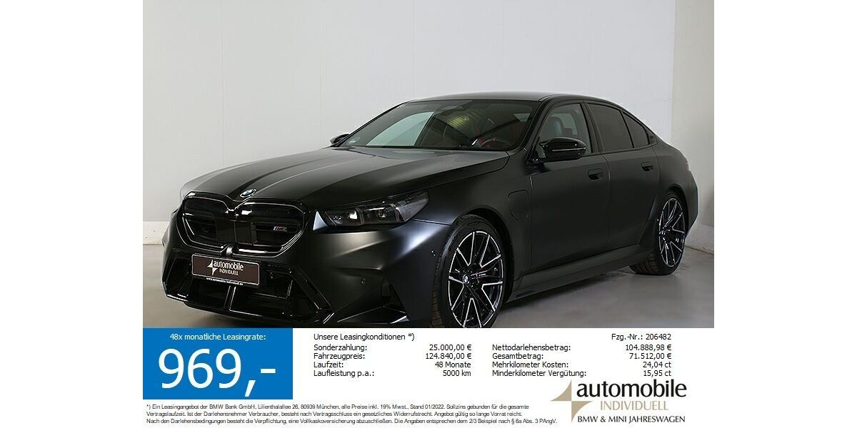 BMW M5 16.000 km 123.329 &euro; Paderborn 33100