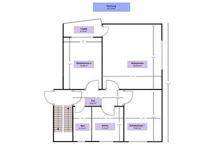 Wohnung Bielefeld Sennestadt - 3 Zimmer, 67 m&sup2;, 139.000&euro; | Angebot:24351248