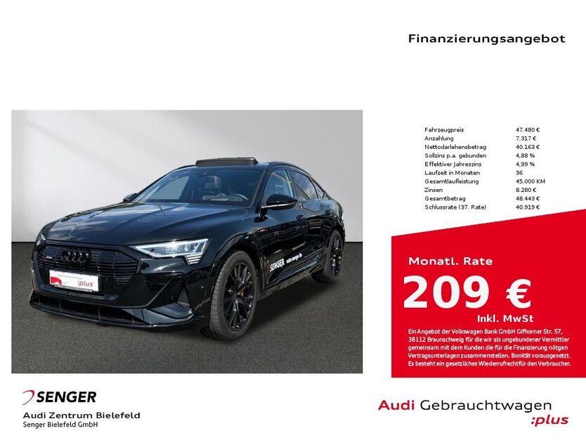 Audi e-tron 27.218 km 43.880 € Bielefeld 33609