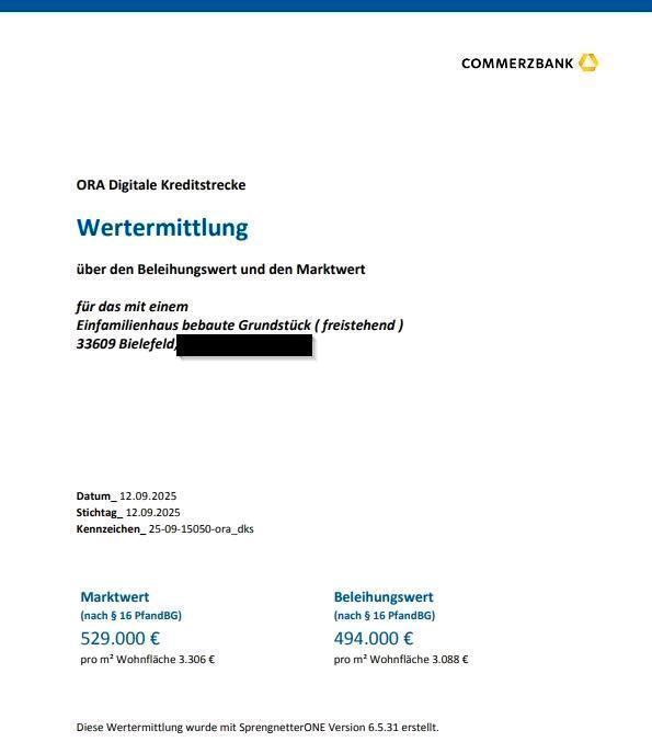 Einfamilienhaus in Bielefeld Milse von Privat (provisionsfrei)