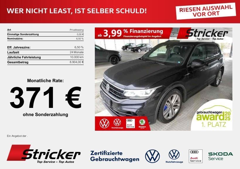 VW Tiguan 44.894 km 41.949 € Detmold 32760