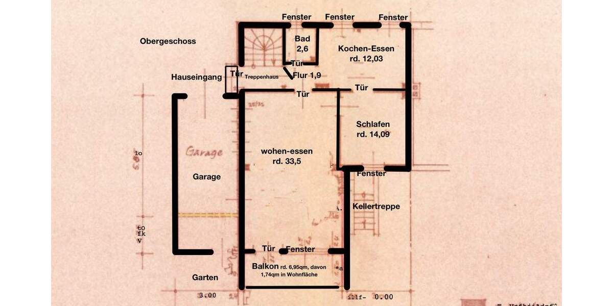 Modernisierte Doppelhaushälfte mit zwei Wohneinheiten - zentral wohnen, und Mieteinnahme! 6 zimmer