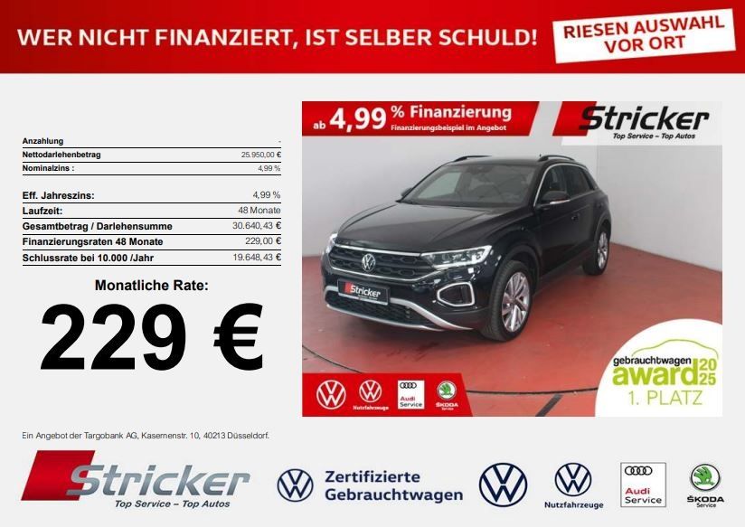 VW T-Roc 25.608 km 25.949 &euro; Horn-Bad Meinberg 32805