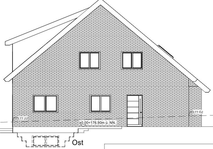Neubau DHH inkl PV, Carport und Terassenüberdachung