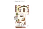 Erdgeschoßwohnung Paderborn - 4 Zimmer, 97 m&sup2;, 299.900&euro; | Angebot:27263703