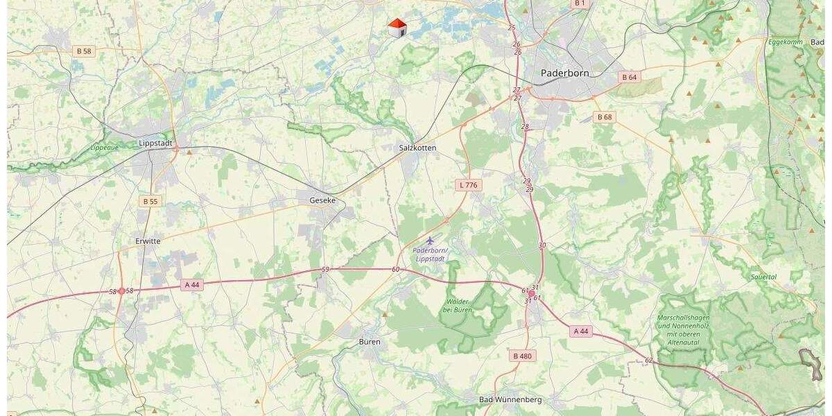 Doppelhaushälfte Delbrück / Anreppen Anreppen - 5 Zimmer, 125 m&sup2;, 399.000&euro; | Angebot:25568025