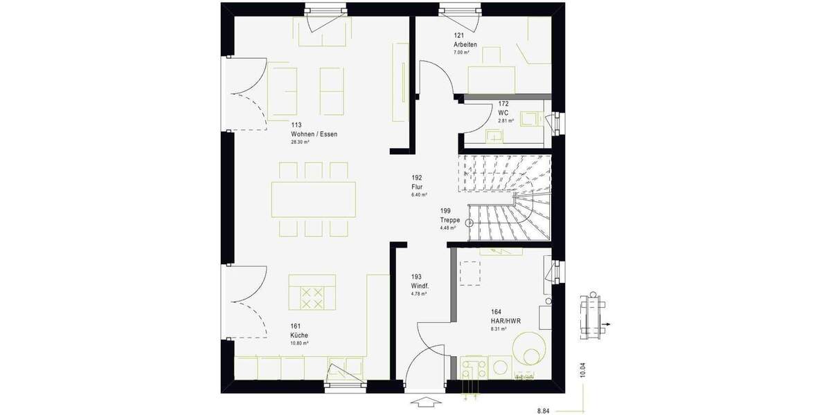 Einfamilienhaus Altenbeken - 5 Zimmer, 130 m&sup2;, 375.000&euro; | Angebot:25683503
