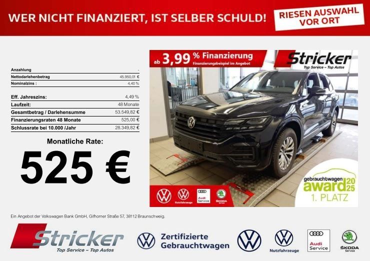 VW Touareg 40.030 km 45.899 &euro; Horn-Bad Meinberg 32805