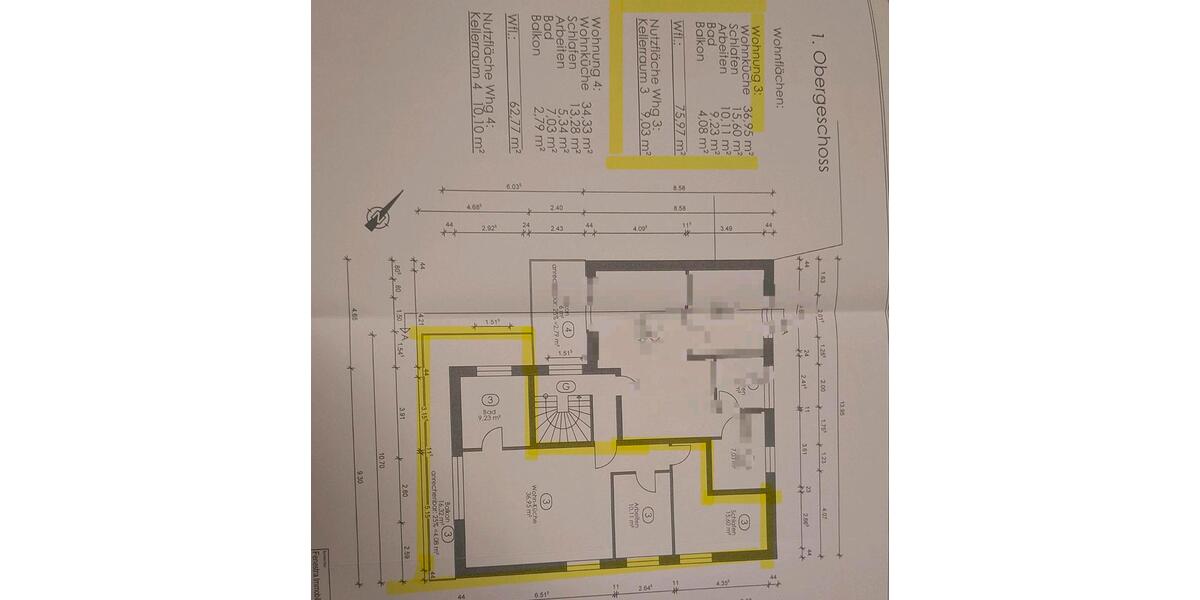 Etagenwohnung Hövelhof - 3 Zimmer, 76 m&sup2;, 900&euro; | Angebot:27605395