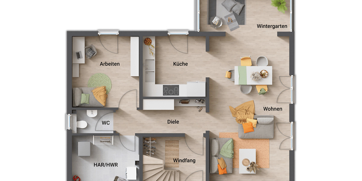 Einfamilienhaus Schlangen Oesterholz-Haustenbeck - 5 Zimmer, 142 m&sup2;, 413.750&euro; | Angebot:26557830