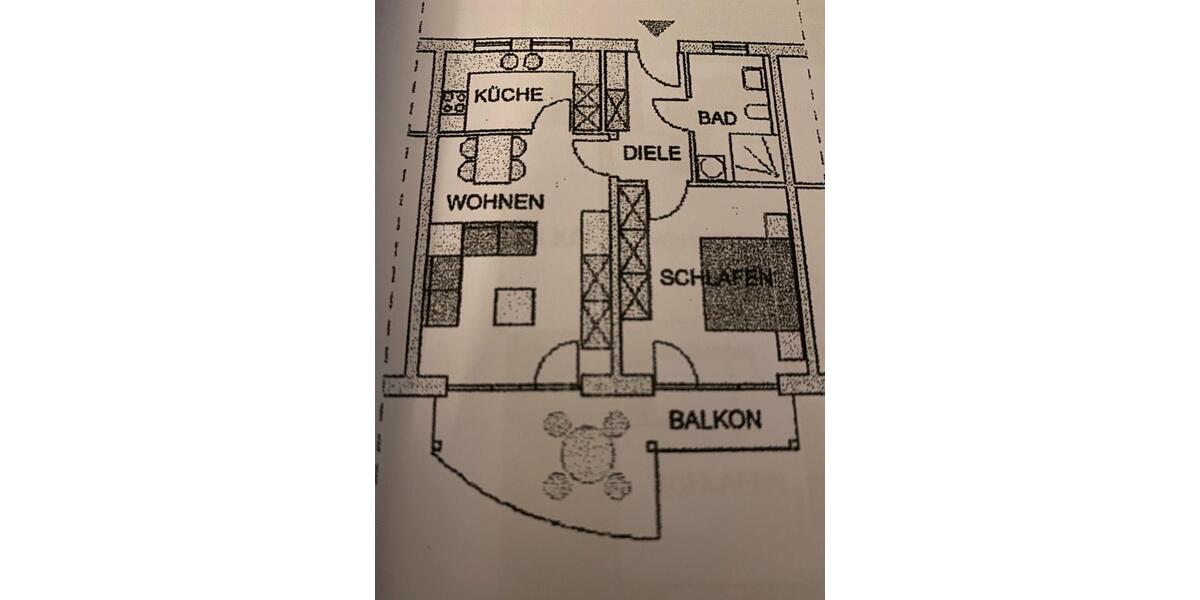 Erdgeschoßwohnung Bad Driburg - 2 Zimmer, 60 m&sup2;, 152.000&euro; | Angebot:26892893